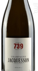 Cuvee 739 - Champagne Jacquesson - Non millésimé - Effervescent