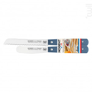 Set Duo Petit Déjeuner Bleu Paon - nogent -  - 