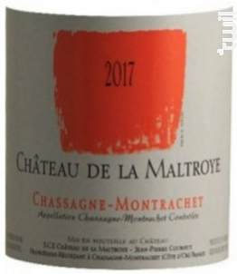 Chassagne Montrachet - Château de la Maltroye - 2021 - Rouge