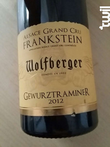Gewurztraminer - Wolfberger - 2012 - Blanc