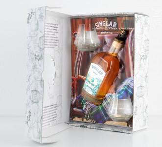 Coffret Whisky blend Singlar + 2 verres - Liquoristerie de Provence - Non millésimé - 