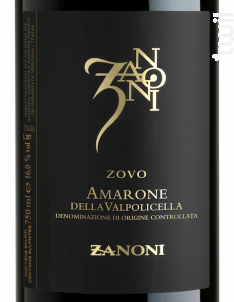 Zanoni Amarone - Zanoni - 2016 - Rouge