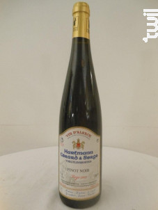 Pinot Noir Voegtlinshoffen Cuvée Serge - Serge & Gérard Hartmann - 2003 - Rouge