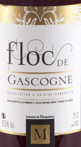FLOC DE GASCOGNE ROUGE - Marquestau & Co - Non millésimé - Rouge