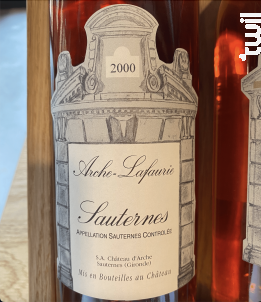 Arche - Lafaurie - Château d'Arche Grand Cru Classé - 2000 - Blanc