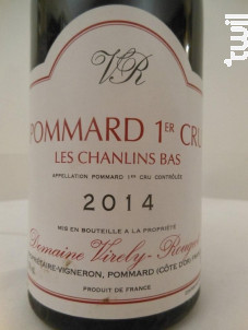Pommard 1er Cru Les Chanlins Bas - Domaine Virely-Rougeot - 2014 - Rouge