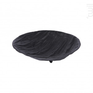 Coupe Ronde César Noire 35 Cm - table passion -  - 