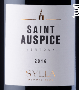 Saint Auspice - Les Vins de Sylla - 2019 - Rouge