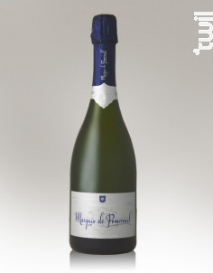 Brut Blanc de Noirs - Champagne Marquis de Pomereuil - Non millésimé - Effervescent