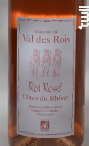 Roi Rosé - Domaine du Val des Rois - 2020 - Rosé