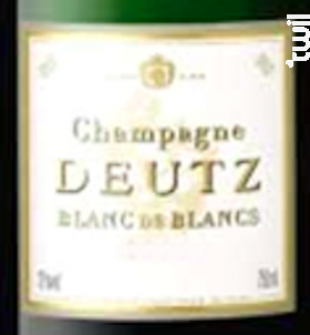Blanc de Blanc - Champagne Deutz - Non millésimé - Effervescent