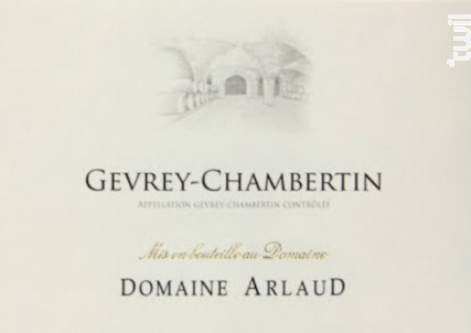 Gevrey-Chambertin - Domaine Arlaud - 2022 - Rouge