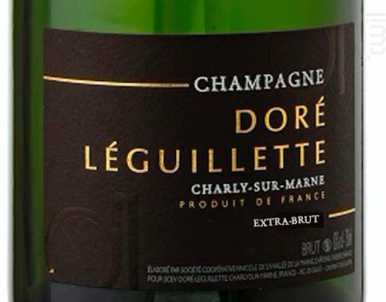 Extra Brut - Champagne Doré Léguillette - Non millésimé - Effervescent
