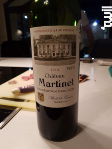 Château Martinet - Château Martinet - 2015 - Rouge