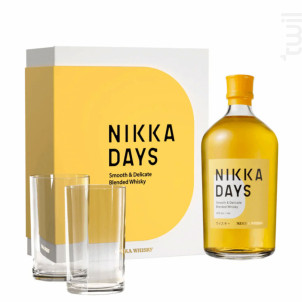 Coffret Nikka Days Avec Deux Verres - Nikka - Non millésimé - 