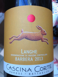Langhe Barbera DOC - Cascina Corte - 2021 - Rouge