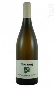 Beaujolais Blanc - Domaine des Marrans - 2017 - Blanc