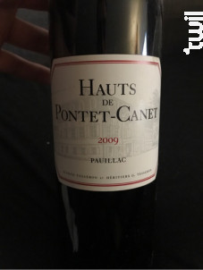 Hauts de Pontet-Canet - Château Pontet-Canet - 2009 - Rouge