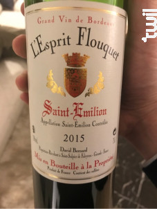 L'Esprit Flouquet - Château Flouquet Invictus - 2015 - Rouge