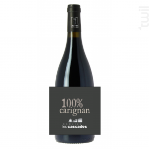 100% Carignan - Domaine les Cascades - 2020 - Rouge