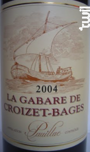 La Gabare de Croizet Bages - Château Croizet Bages - 2011 - Rouge