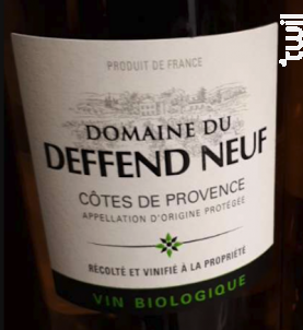 Domaine du Deffend Neuf - Domaine du Deffend Neuf - 2018 - Rosé