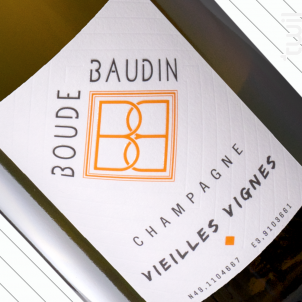 Cuvée Vieilles Vignes Brut - Champagne Boude-Baudin - 2014 - Effervescent