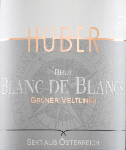 Blanc de Blancs - Grüner Veltliner - HUBER - 2017 - Effervescent