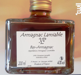 Armagnac Lamiable 1999 20cl - Domaines Lamiable - 1999 - Blanc