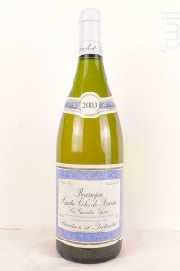 Les Grandes Vignes - Chartron Et Trebuchet - 2003 - Blanc
