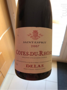 Saint-Esprit - Maison Delas - 2023 - Rouge