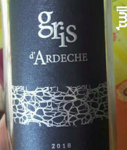 Gris D'ardèche - Vignerons Ardéchois - 2018 - Rosé