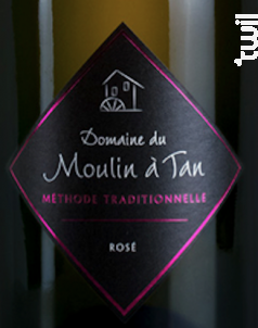 Méthode Traditionnelle Rosé - Domaine du Moulin à Tan - Non millésimé - Effervescent