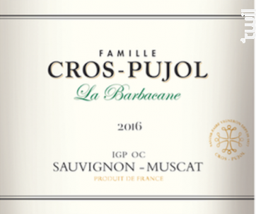 La Barbacane - Famille Cros-Pujol - Château Grézan - 2023 - Blanc