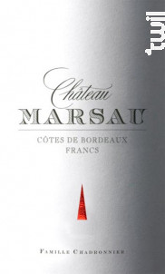 Château Marsau - Château Marsau - 2019 - Rouge