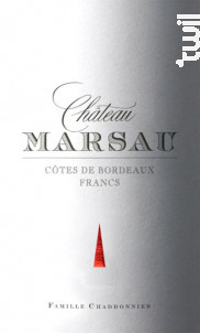 Château Marsau - Château Marsau - 2020 - Rouge