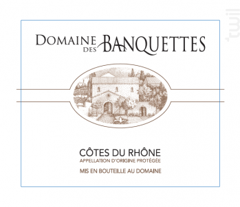 Côtes du Rhône - Domaine des Banquettes - 2018 - Blanc