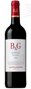 Merlot réserve - Barton & Guestier - 2020 - Rouge