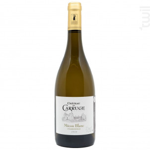 Macon Blanc Faible en Sulfite - Château du Carruge - 2020 - Blanc