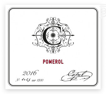 Pomerol - Copel Wines - 2020 - Rouge