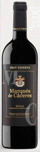Marqués de Cáceres Gran Reserva - Bodegas Marqués de Cáceres - Non millésimé - Rouge