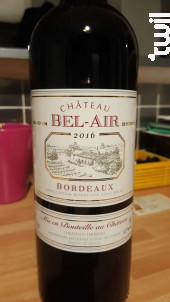 Château Bel Air - Château Bel Air - 2019 - Rouge