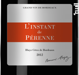 Instant de Pérenne - Château Pérenne - 2012 - Rouge