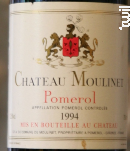 Château Moulinet - Château Moulinet - 1994 - Rouge