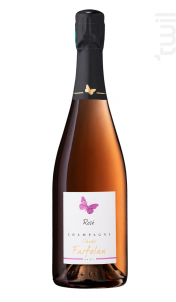 Cuvée Brut Rosé - Champagne Claude Farfelan - Non millésimé - Effervescent