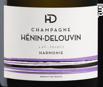 Harmonie Brut - Champagne Hénin-Delouvin - Non millésimé - Effervescent