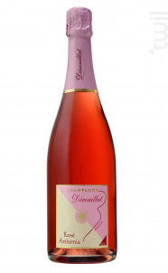 Rosé Arthémia - Champagne Dérouillat - Non millésimé - Effervescent