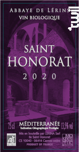 Saint-Honorat - Abbaye de Lérins - 2020 - Rouge