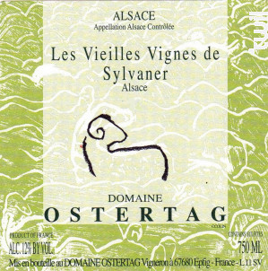Les Vieilles Vignes de Sylvaner - Domaine André Ostertag - 2023 - Blanc