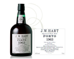 Porto J.W. Hart Millésimé - J.W. Hart - 1963 - Rouge